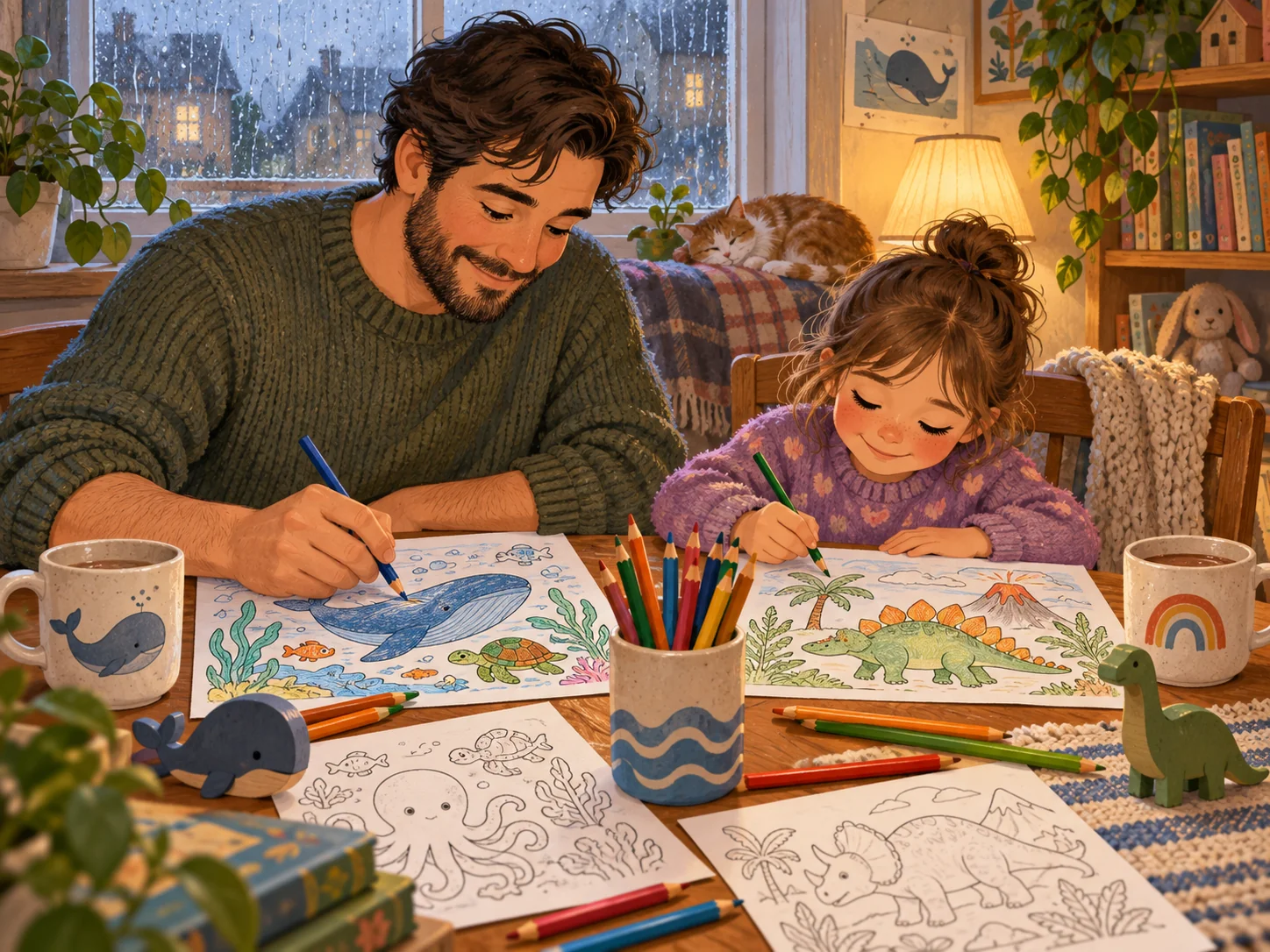 Creative ocean activities for a rainy day